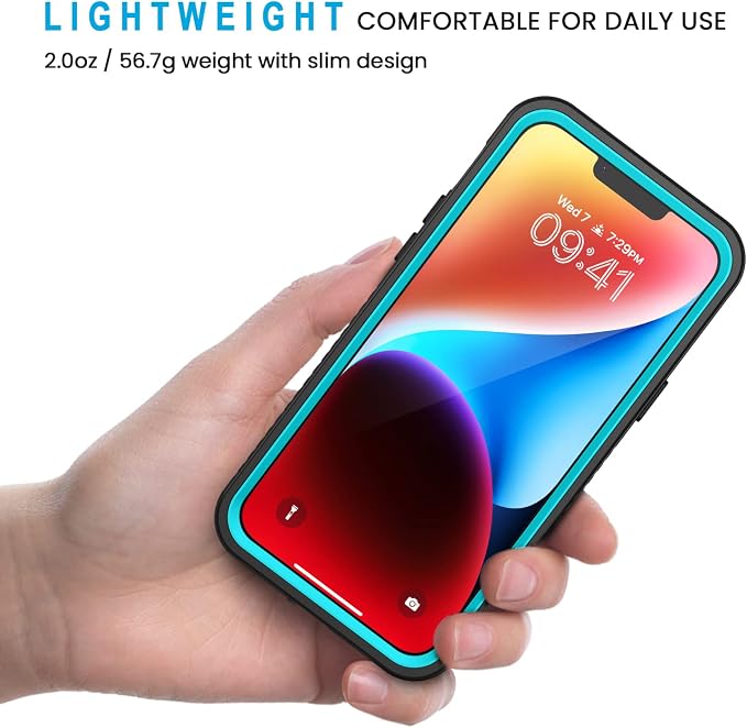Lanhiem for iPhone 14 Plus Case, IP68 Waterproof Dustproof Shockproof - Image 2