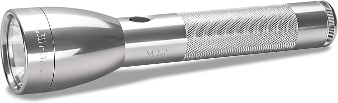 MagLite ML50L 2-Cell C LED Flashlight, Adjustable Beam, High & Low Modes by Maglite