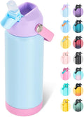 Fijinhom 18oz Insulated Stainless Steel Water Bottle, Wide Mouth Double Wall by Fijinhom