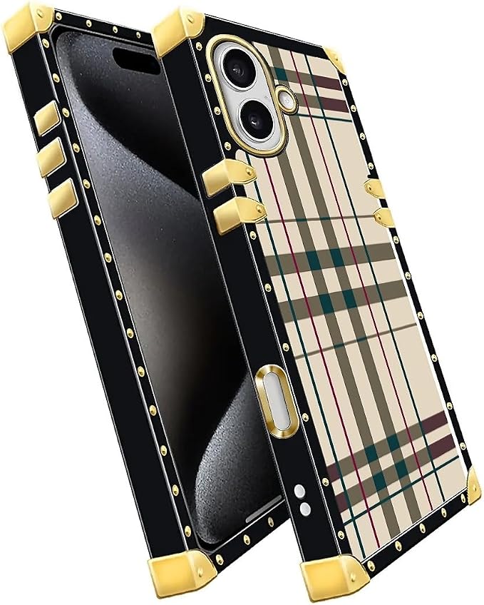 for iPhone 17 Case Luxury Golden Decoration - Image 3