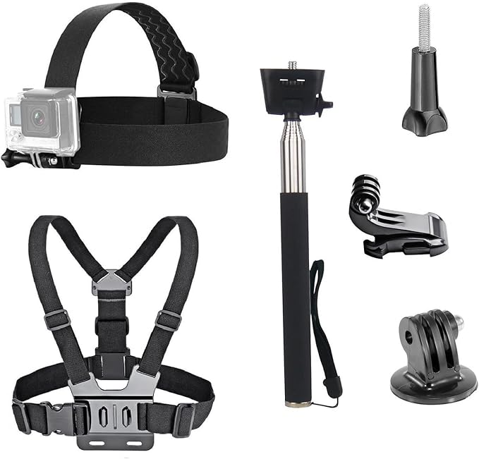 3 in 1 Universal Action Camera Accessories Kit by VVHOOY