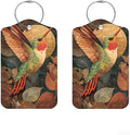 2Pcs Vintage Hummingbird Luggage Tags by Cmialusie