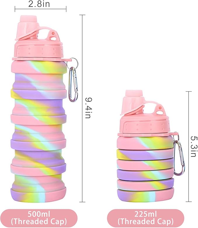 Collapsible Water Bottles Travel water bottle Sports Portable Sport Water - Image 2