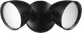GLOBE Electric 17000186 20W Twin Head Black 1600 Lumens Wall Switch Activated by GlobeElectric