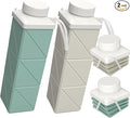 BEAUTAIL Collapsible Water Bottles 24.3oz, Foldable Travel Water Bottle by BEAUTAIL