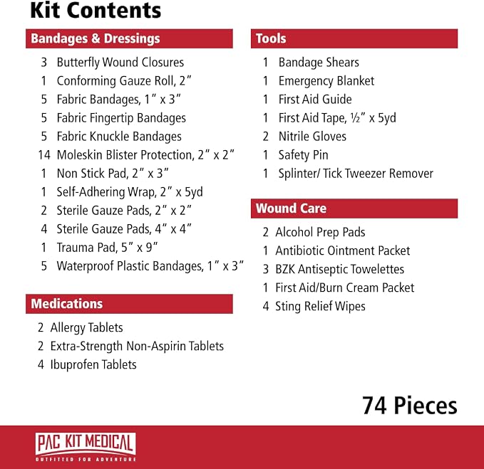 Pac-Kit Trailblazer 2 Outdoor First Aid Kit - Image 3