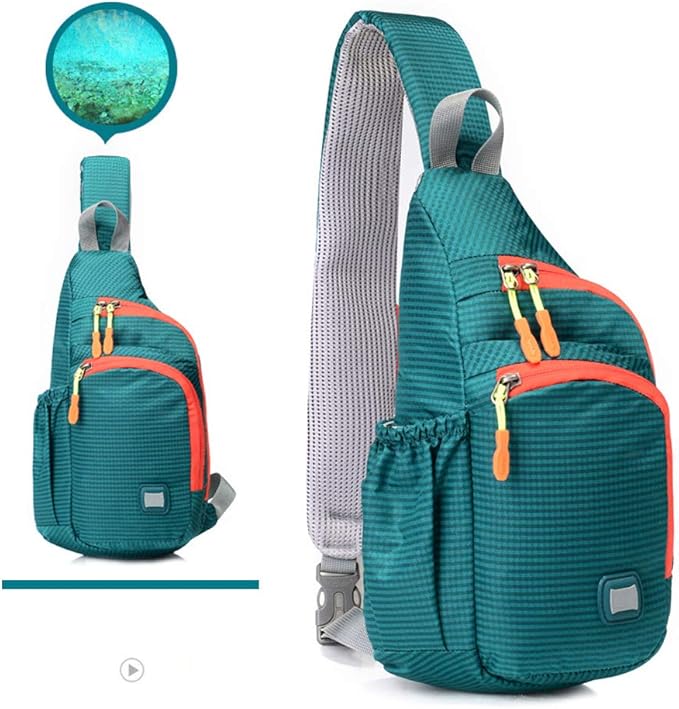 Peicees Small Sling Backpack Waterproof Unisex Shoulder Bag Chest Crossbody - Image 3