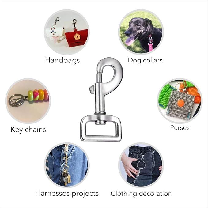 Lucky Goddness 10pcs Swivel Snap Hooks - Image 6