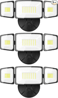 Onforu 3 Packs 75W Flood Lights Outdoor, 7000LM Brightness Security Lights by Onforu