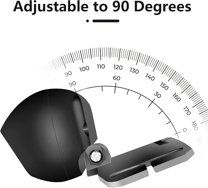 Headlamp, USB-C Rechargeable, 90-Degree Adjustable, Flashlight - Image 5