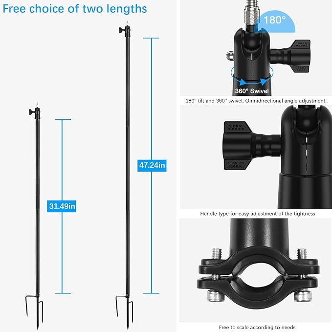Universal Ground Stake Mount Bracket - Image 2