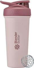 BlenderBottle Sport Sleek Shaker Cup Insulated Stainless Steel Water Bottle by BlenderBottle