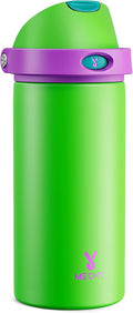 18 oz Kids Water Bottle for School: Meoky 18 oz Stainless Steel Insulated Water by MEOKY