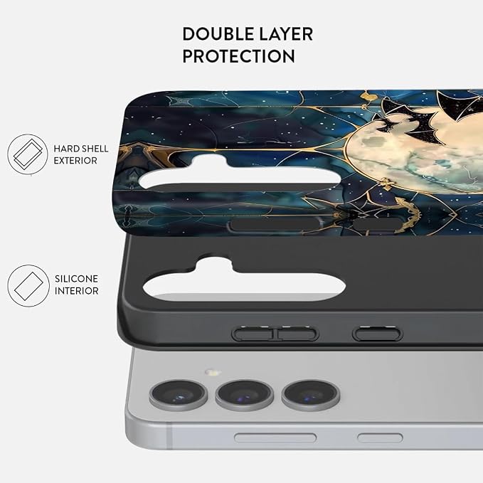 Compatible for Samsung Galaxy A17 5G Case, Dual Layer Heavy Duty 2 in 1 - Image 2