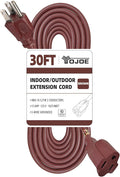 YOJOE Indoor Outdoor Extension Cord, 3 Prong 13A Weatherproof Power Cord by YOJOE