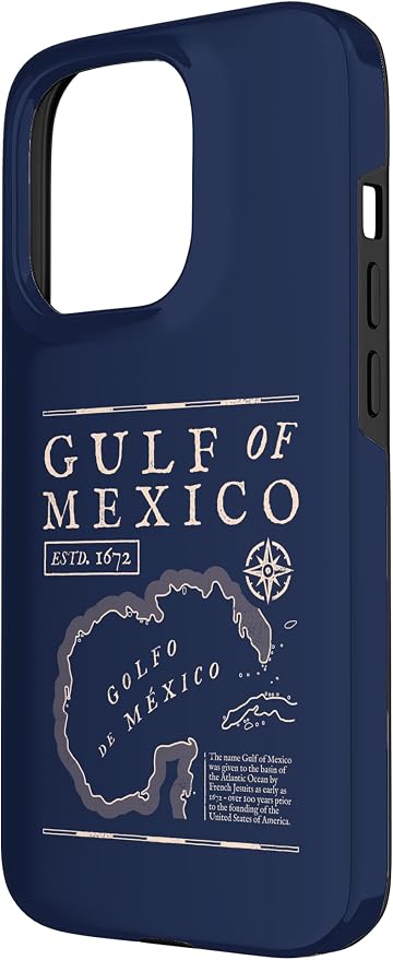 Gulf of Mexico 1672 Historic Map Case - Image 2