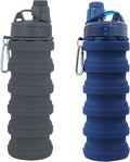 Collapsible Water Bottles Travel water bottle Sports Portable Sport Water by YCTMALL