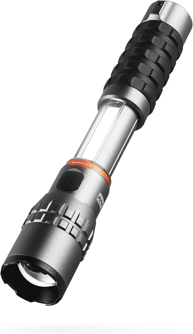 NEBO SLYDE KING Flashlight | High Lumens, Rechargeable COB Work Light & LED by NEBO