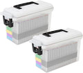 Sheffield 12793 2-Pack Ammo Storage Box, Stackable .30 Cal Field Boxes by Sheffield