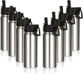 Volhoply 18oz Insulated Water Bottle Bulk 8 Pack, Kids Stainless Steel Water by LiveFully%EF%BC%8CDrinkFreely%E2%80%94KeepGoingwithVolhoply%EF%BC%81