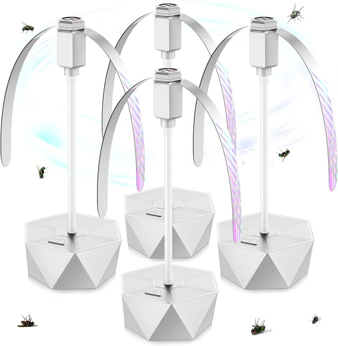 PIMAG Fly Fans for Tables, Fly Repellent Fan Outdoor Indoor Keep Flies Away by PIMAG