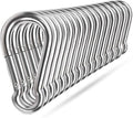 Spring Snap Hooks, 304 Stainless Steel Metal Clip Heavy Duty Rope Connector by Ekunbuy