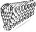Spring Snap Hooks, 304 Stainless Steel Metal Clip Heavy Duty Rope Connector by Ekunbuy