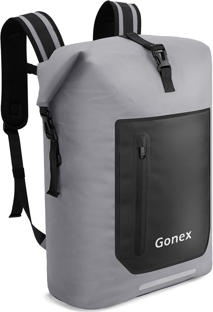 Gonex Ultralight Waterproof TPU Backpack, 35L Roll Top Dry Bag by Gonex