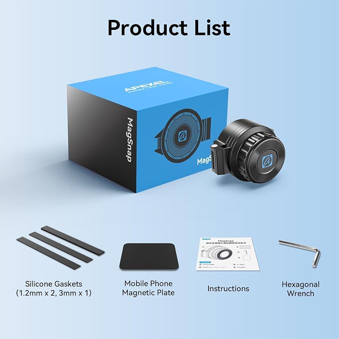 APEXEL Magnetic Telescope Phone Adapter - Image 7