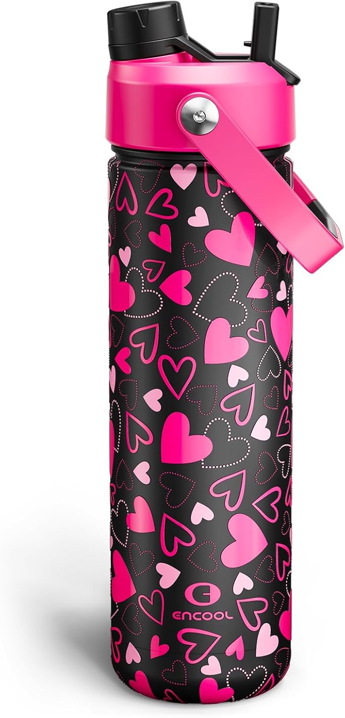 ENCOOL Valentine's Day Insulated Water Bottle by ENCOOL