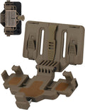 Tactical Molle Phone Holder for Plate Carrier Vest, Quick-Release Heavy Duty by EralcNa