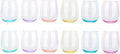 KOXIN-KARLU Classic 18-ounce Acrylic Stemless Wine Glasses, Unbreakable Mixed by KOXIN-KARLU