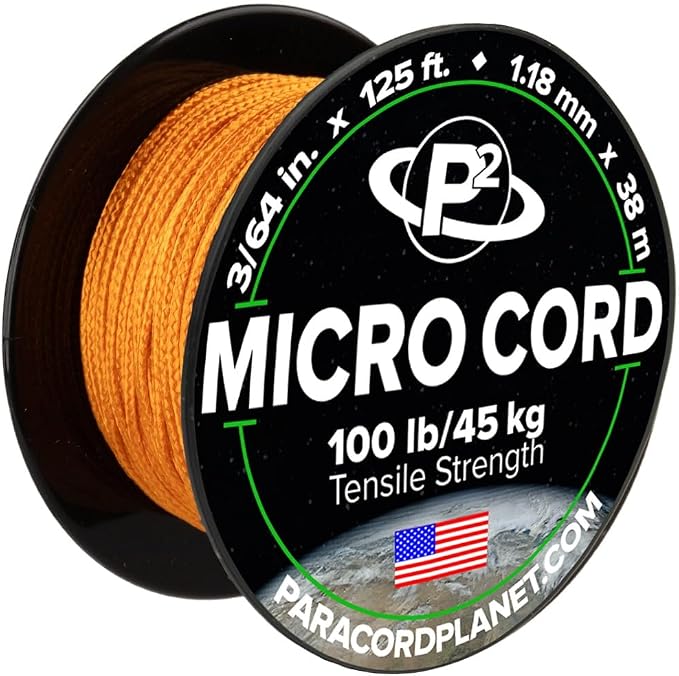 Paracord Planet Micro Paracord – Thin Braided Cord by ParacordPlanet