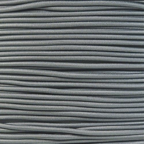 Charcoal Gray - 1/8 Shock Cord 10' by ParacordPlanet