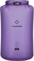 Thous Winds Waterproof Dry Bag, 12 Liter Roll Top Lightweight Storage Sack by ThousWinds