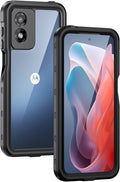 Lanhiem for Moto G Play 2024 Case, IP68 Waterproof Dustproof Shockproof Case by LanhiemHome