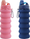 Collapsible Water Bottles Travel water bottle Sports Portable Sport Water by YCTMALL