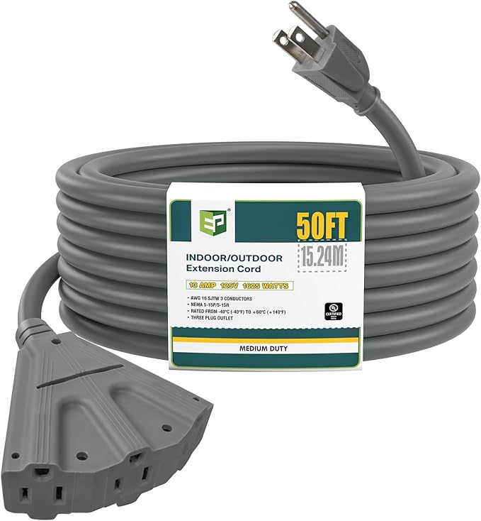 EP 50 Ft Outdoor Extension Cord by ENERGYPRO