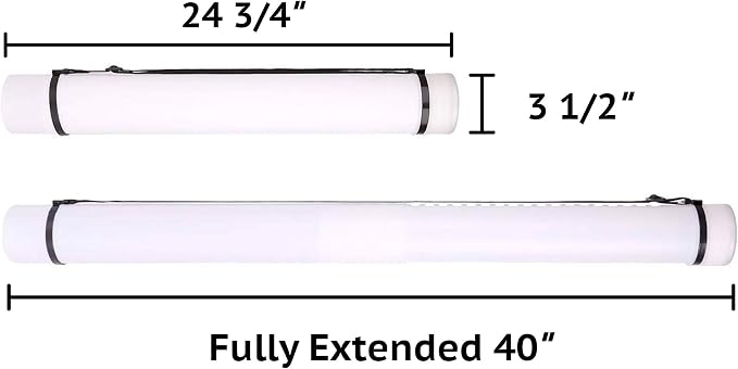 CALPALMY 2-Pack Expandable Poster Tube - Image 3