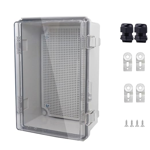 IP67 Waterproof Junction Box, ABS Plastic Electrical Enclosure by LuSumtly