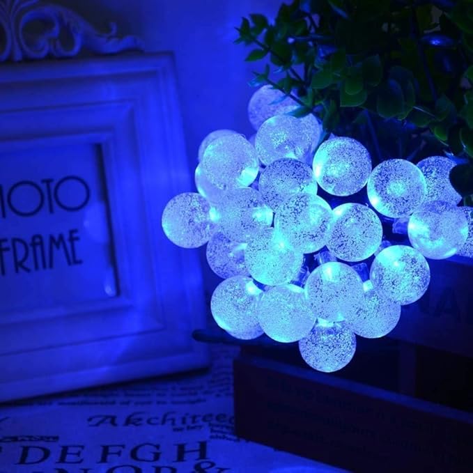 Toodour Solar String Lights Outdoor, 56ft 100 LED Globe String Light - Image 4