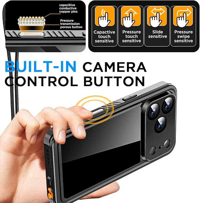 AICase Compatible with iPhone 17 Pro Max Case Waterproof - Image 3