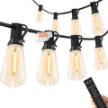 YOYONACY 200FT Outdoor Lights for Patio – Dimmable String Lights for Outside by YOYONACY