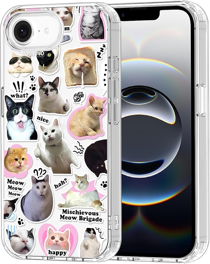 MOSNOVO for iPhone 17e Case/iPhone 16e Case, Shockproof Military-Grade by Mosnovo