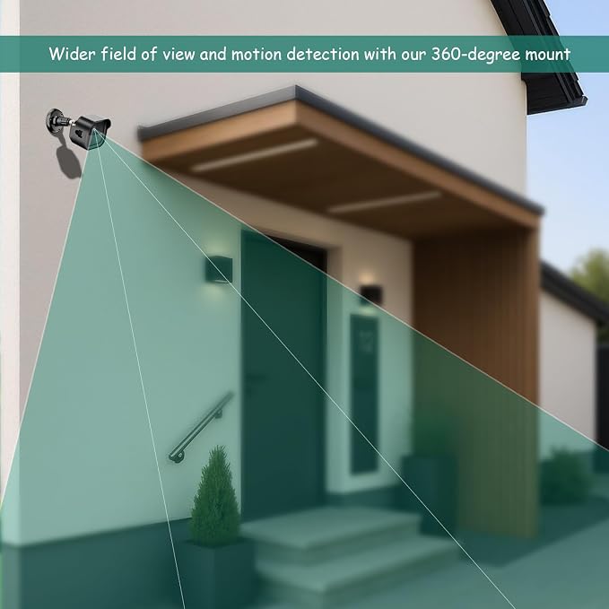 Wall Mount for Blink Outdoor 4 and 3rd Gen Camera, 3 Weatherproof Housings and - Image 4