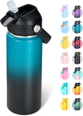 Fijinhom 32oz Insulated Stainless Steel Water Bottle, Wide Mouth Double Wall by Fijinhom