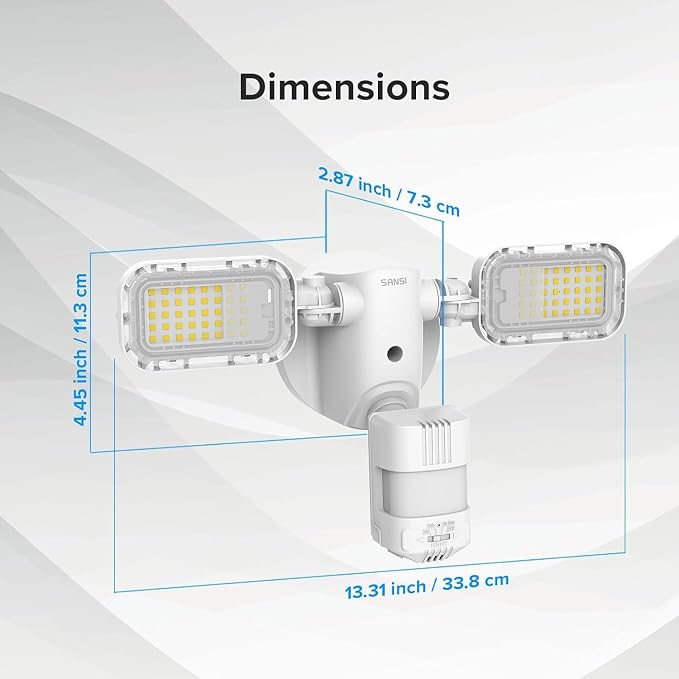 SANSI 90W 10, 000LM LED Outdoor Flood Light - Image 6