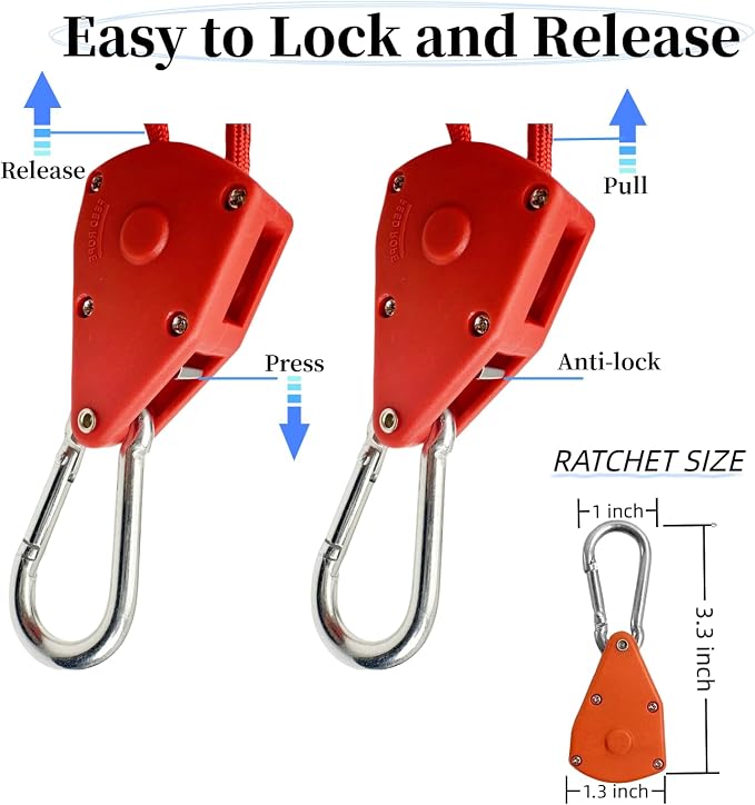 Longer 18ft Ratchet Straps Ropes Tie Down Rope Strap Small Mini Reflctive - Image 7