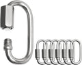 Locking Carabiner Clips, Stainless Steel Spring Snap Hook Locking Carabiner by Acquwistach