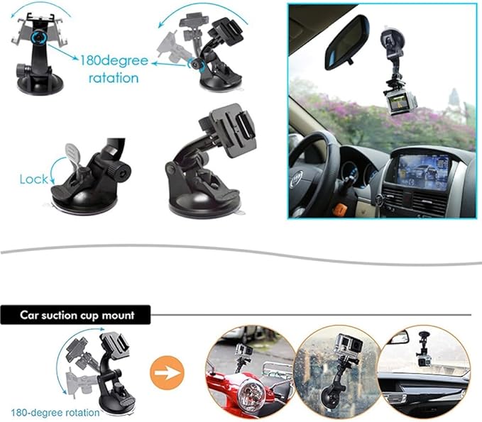 Reflex Camera 19-in-1 Action Camera Accessories Kit Compatible - Image 5